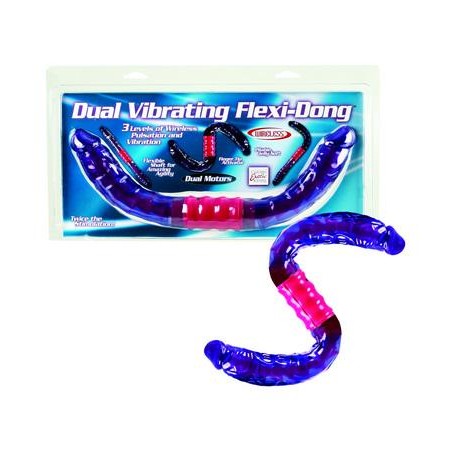 Dual Vibrating Flexi Dong 16-inch 