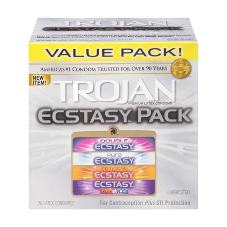 Trojan Ecstasy Pack - 26 Count  