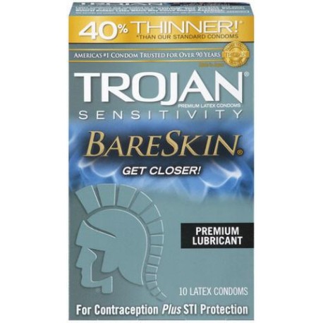 Trojan Sensitivity Bareskin - 10 Pack
