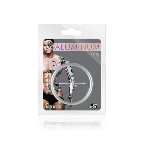 Aluminum Ring - Platinum -  2.00-inch Diameter 