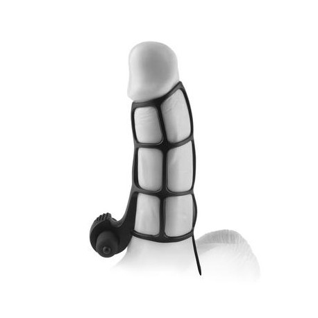 Fantasy X-tensions Deluxe  Silicone Power Cage - Black