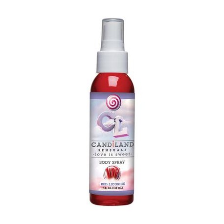 Candiland Sensuals Body Spray  - Red Licorice - 4 Oz. 