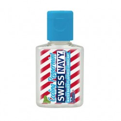 Swiss Navy Flavors Water Based Lubricant - Cooling Peppermint  20 Ml