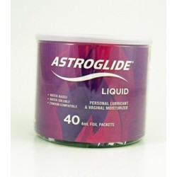 Astroglide Liquid 4ml - 40 Piece Jar 
