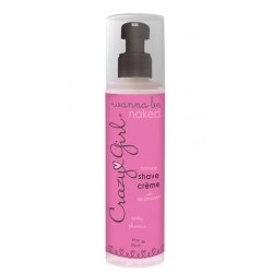 Crazy Girl Wanna Be Naked Intimate Shave Creme - Pretty Plumeria
