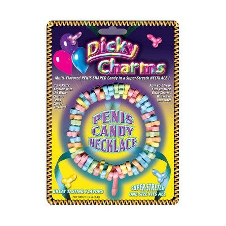 Dicky Charms Penis Shaped Candy Necklace