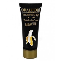 Oralicious- The Ultimate Oral Sex Cream, 2 oz. Tube - Banana Split