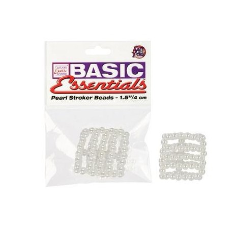 Basic Essentials Pearl Stroker Beads - Small 