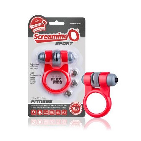Screaming O Sport - Red - 6 Count Box 