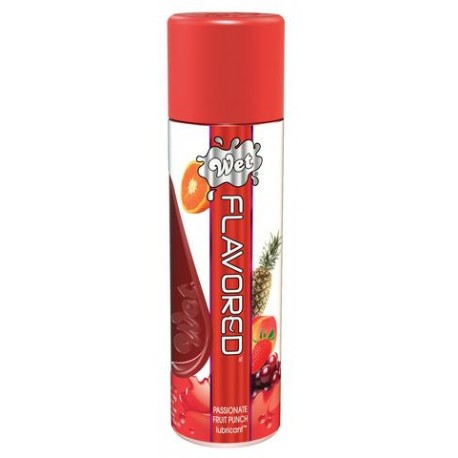 Wet Flavored Passion Fruit Gel Lubricant - 3.5 oz.