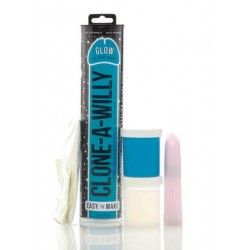 Clone-a-willy Glow in the Dark Kit - Blue 