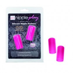 Silicone Nipple Suckers - Pink  