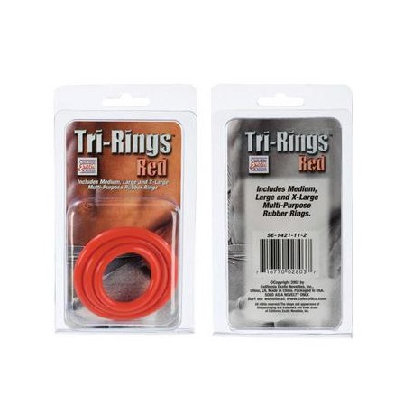 Tri Rings - Red 