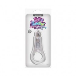 Jelly Rancher - Couples  Vibrating Play Ring - Clear 