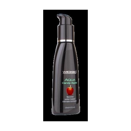 Aqua Candy Apple Flavored Water-based Lubricant 2 Oz. 