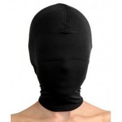 Blackout Breatheable Hood  with Padded Blindfold - Black
