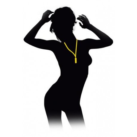 Neon Party Vibe Necklace - Yellow