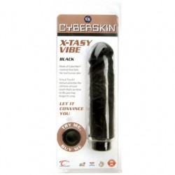 Cyberskin X-Tasy Vibe 8-inch - Black