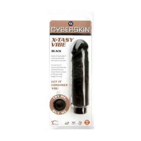 Cyberskin X-Tasy Vibe 8-inch - Black