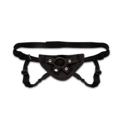 Neoprene Strap-On Harness - Black