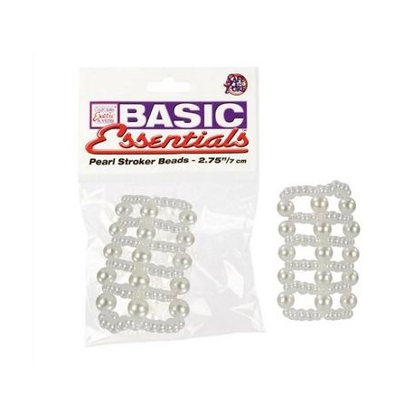 Basic Essentials Pearl Stroker Beads - Large 