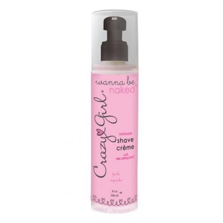 Crazy Girl Wanna Be Naked Intimate Shave Creme-  Pink Cupcake