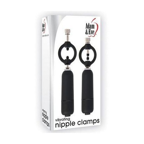 Adam and Eve Vibrating Nipple Clamps 