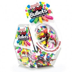 Screaming O Color Pop  Bullets - Assorted Colors - 40 Count Fishbowl 