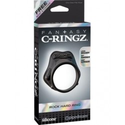 Fantasy C-ringz Rock Hard Ring - Black 