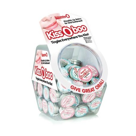 Kissoboo Candy Bowl - Assorted  Flavors - 24 Count Fishbowl 
