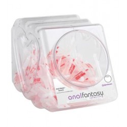 Anal Fantasy Collection Anal Moist Insertz - 72 Pieces Fishbowl Display 