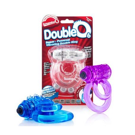 The Screaming O Double O 6 - Assorted Colors - 6 Count Box