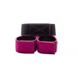 Reversible Collar and Wrist Cuffs - Pink  