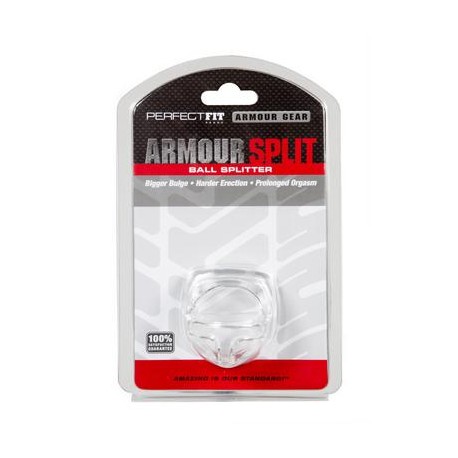 Armour Split Cockring Clear  