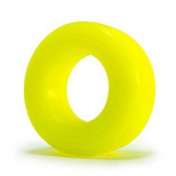 Cock-t Small Comfort Cockring by Atomic Jock - Acid Yellow 