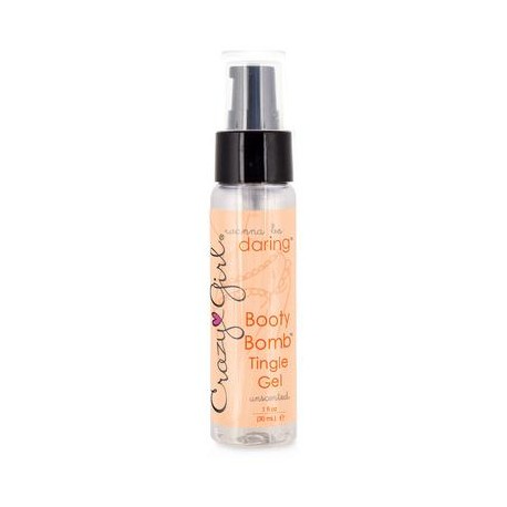 Crazy Girl Wanna Be Daring Booty Bomb Tingle Gel - Unscented - 1 Fl. Oz. / 30 Ml 