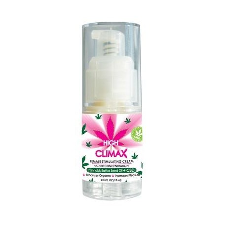 High Climax Female Stimulating Cream - 0.5 Fl. Oz. / 15 Ml 