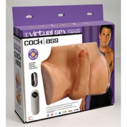 Virtual Sex Featherweight Cyberskin Cock And Ass 