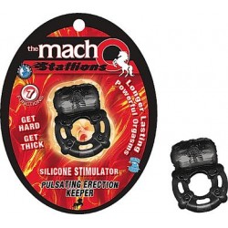 The Macho Stallions - Pulsating Erection Keeper Black