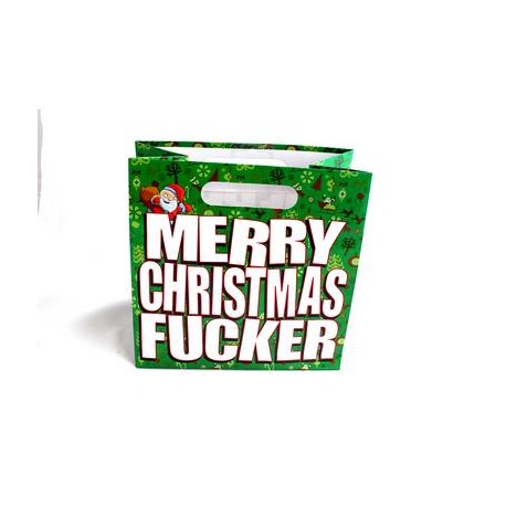 Merry Christmas Fucker - Gift Bag  