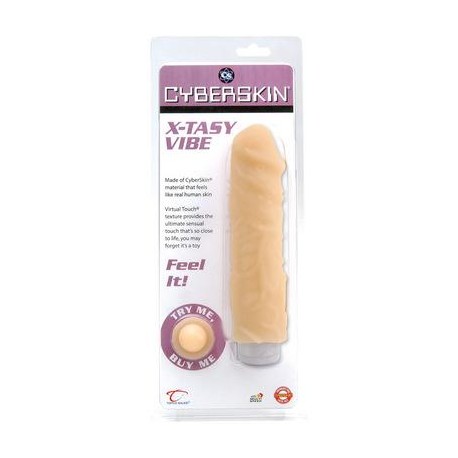 Cyberskin X-Tasy Vibe 8-inch - Natural