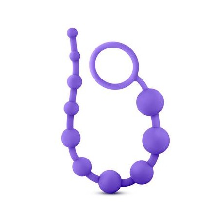 Luxe Silicone 10 Beads - Purple  