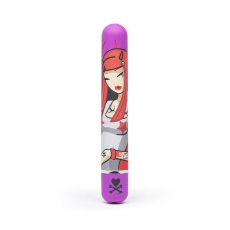 Tokidoki 7 Function Girl Power Vibrator - Pyro -  Purple 