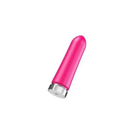 Bam Rechargeable Bullet - Hot in Bed Pink  