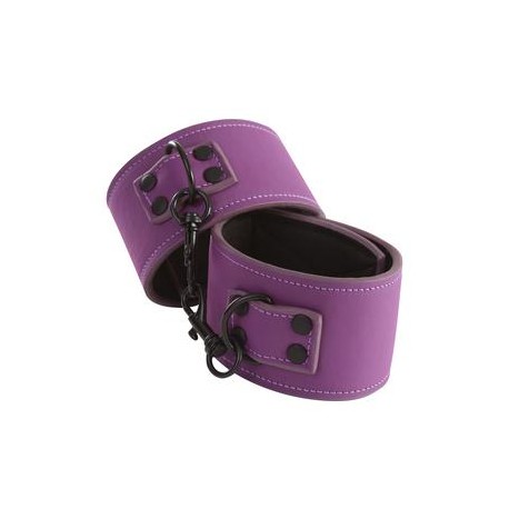 Lust Bondage Ankle Cuff - Purple  