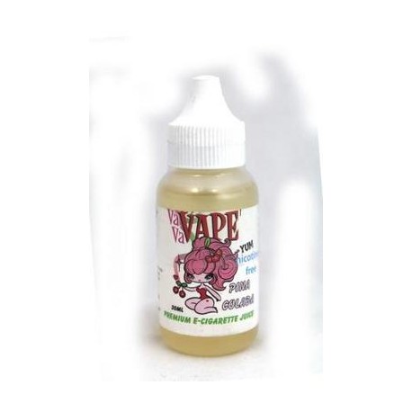 Vavavape  Premium E-cigarette  Juice - Pina Colada 30 Ml -  0 Mg
