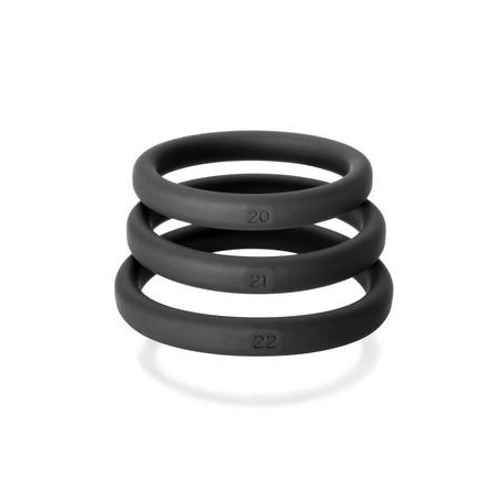 Xact- Fit 3 Premium Silicone Rings - 20, 21, 22  