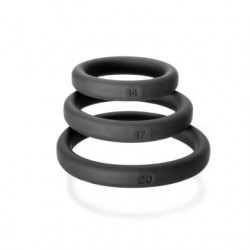 Xact- Fit 3 Premium Silicone Rings - 14, 17,   20 