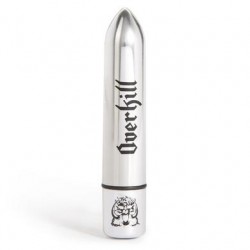 Motorhead Overkill 10 Function Bullet Vibrator  - Silver 
