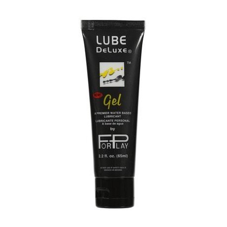 For Play Lube Deluxe Gel Water Based Lubricant - 2.2 Fl. Oz. / 65 Ml 